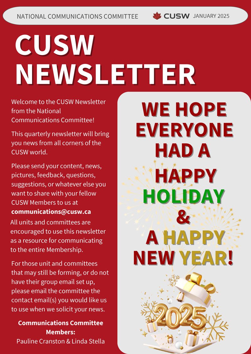 CUSW-Newsletter-January-2025